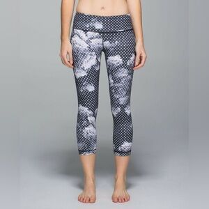 Lululemon Wunder Under Crop II Dottie Legging